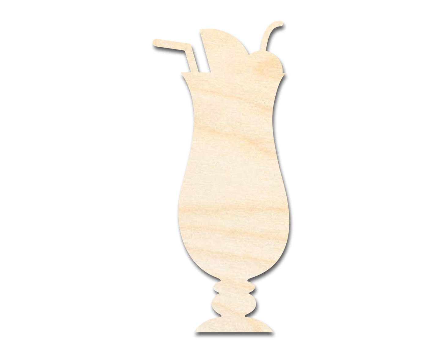 Unfinished Wood Daquari Shape | DIY Craft Cutout | up to 46" DIY