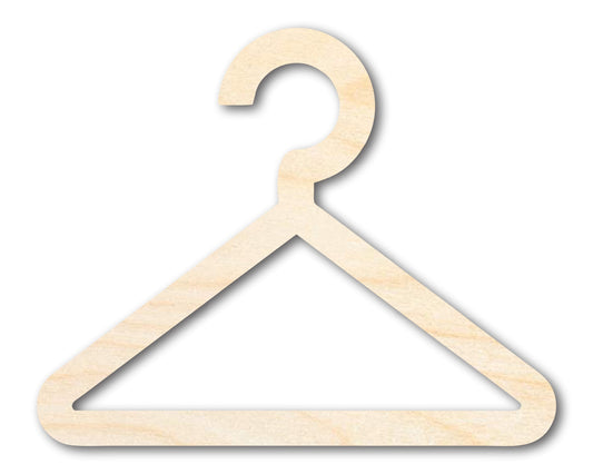 Unfinished Wood Hanger Shape | DIY Craft Cutout | up to 46" DIY