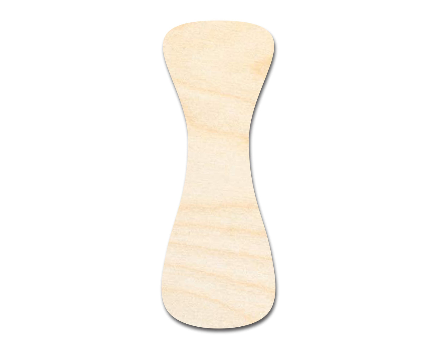 Unfinished Wood Groovy I Font Shape | DIY Craft Cutout | up to 46" DIY