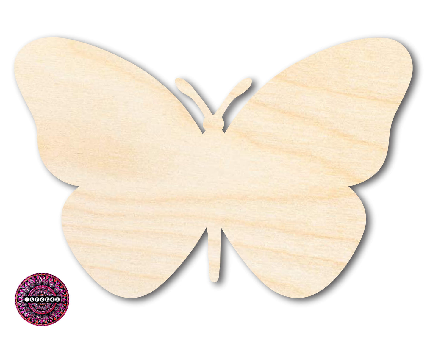 Unfinished Wood Butterfly Shape | JGrondz | DIY Craft Cutout | up to 46" DIY