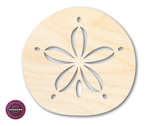 Unfinished Wood Sand Dollar Shape | JGrondz | DIY Craft Cutout | up to 46" DIY