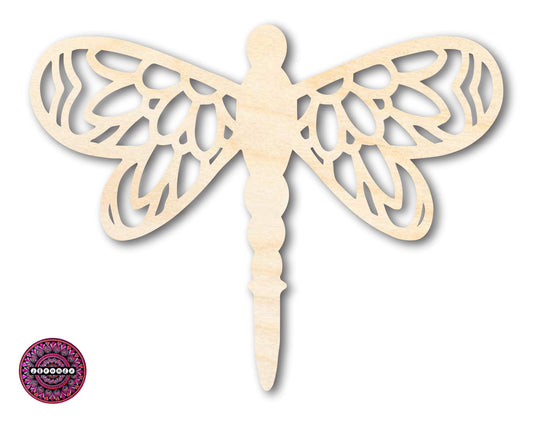 Unfinished Wood Dragonfly Shape | JGrondz | DIY Craft Cutout | up to 46" DIY