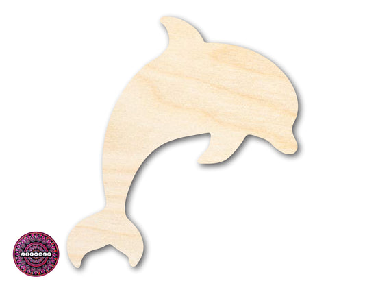 Unfinished Wood Dolphin Shape | JGrondz | DIY Craft Cutout | up to 46" DIY