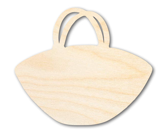 Unfinished Wood Purse Shape | DIY Craft Cutout | up to 46" DIY