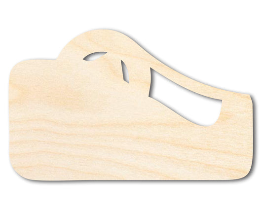 Unfinished Wood Tape Dispenser Shape | DIY Craft Cutout | up to 46" DIY