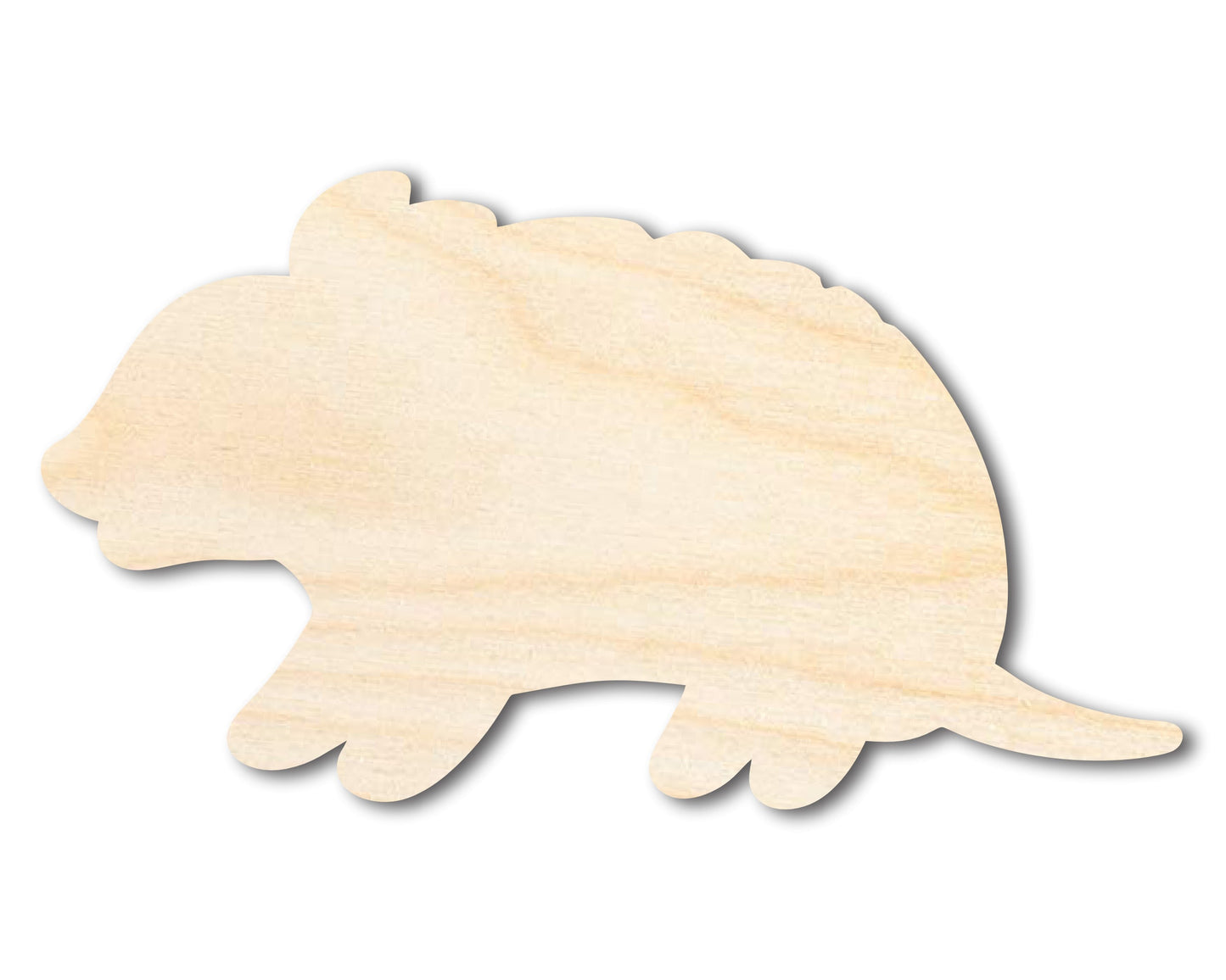 Unfinished Wood Armadillo Shape | DIY Craft Cutout | up to 46" DIY