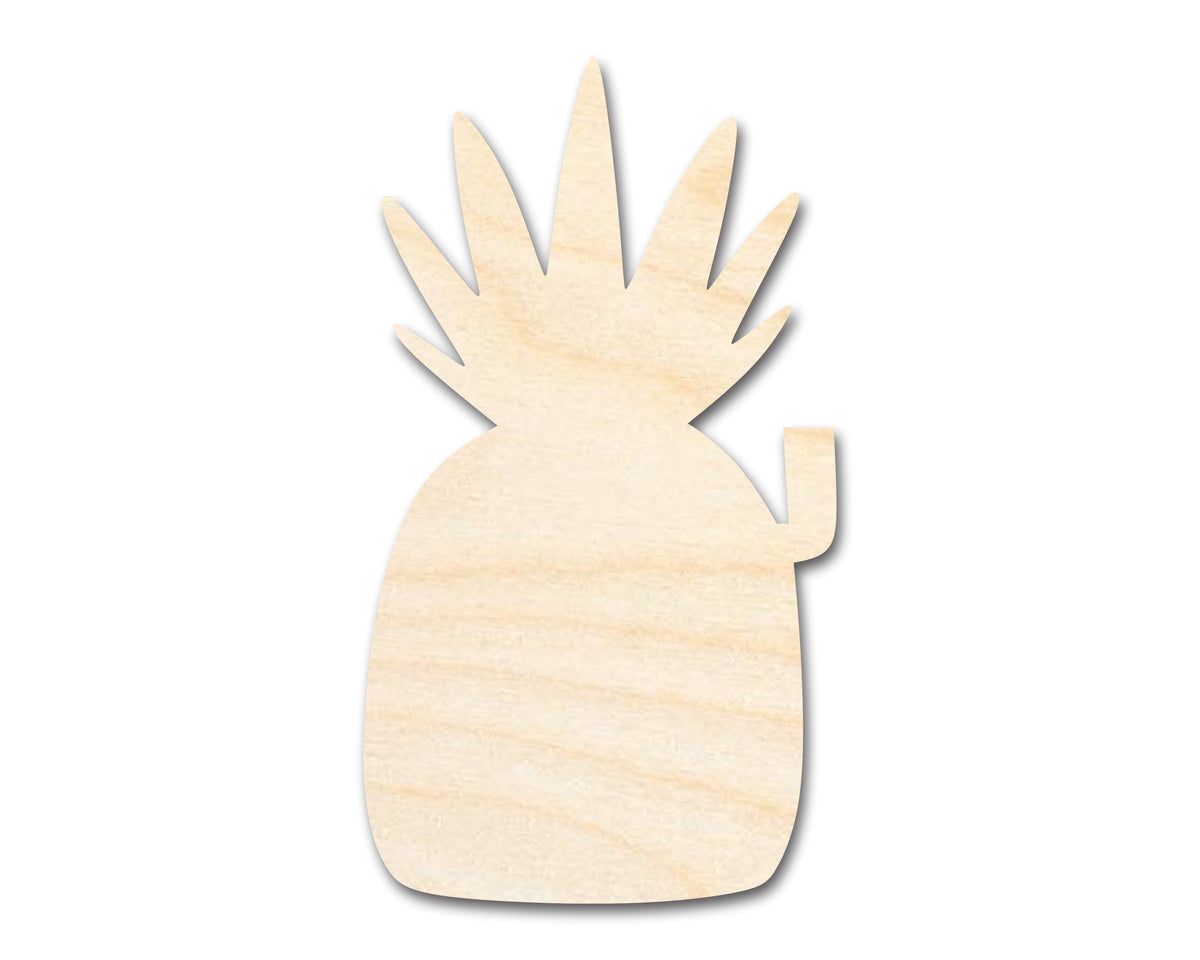 Unfinished Wood Cartoon Pineapple House Shape - Craft - up to 46" DIY