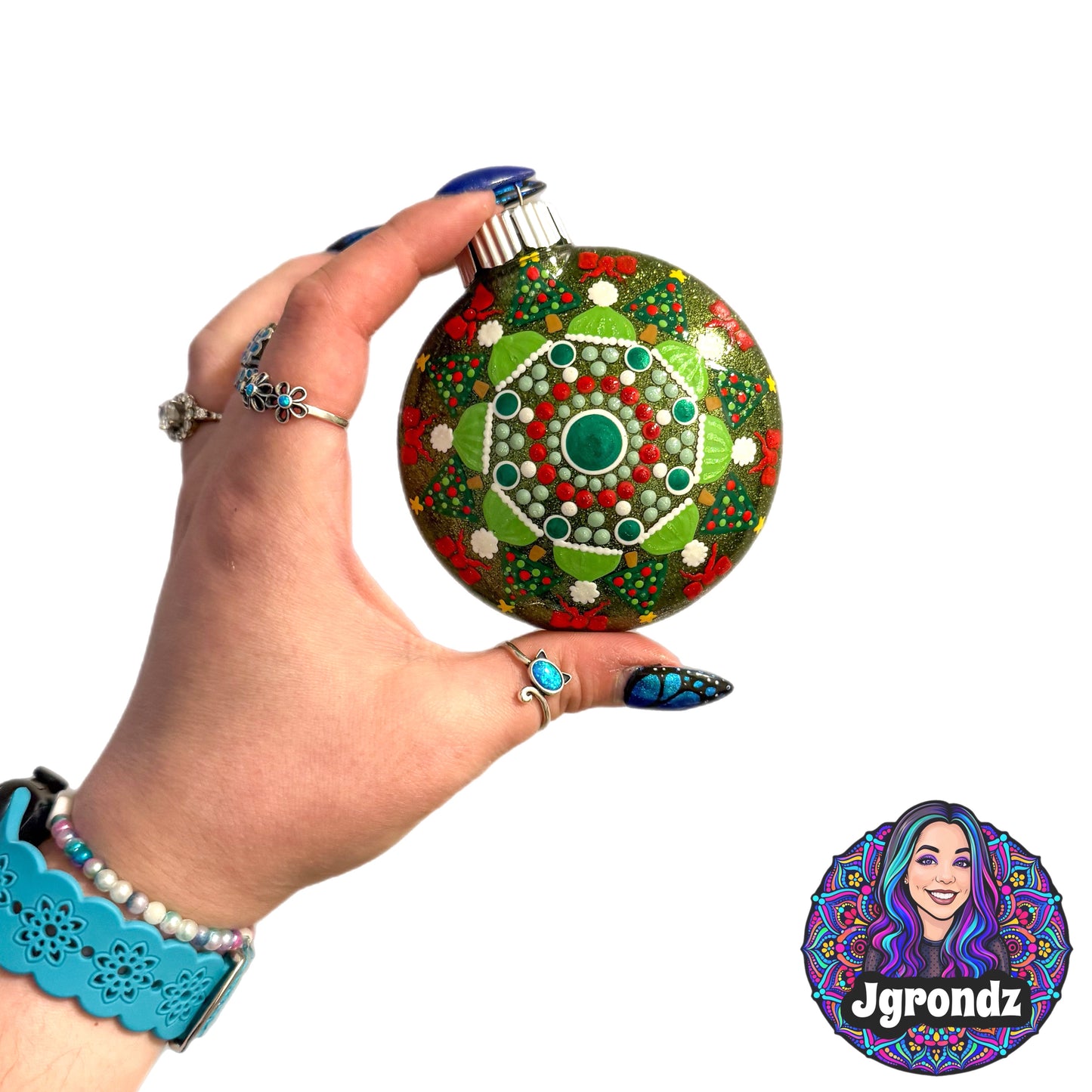 3” Mandala Ornament