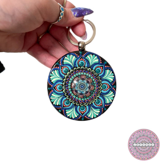 Mandala Purse Pendant 3”