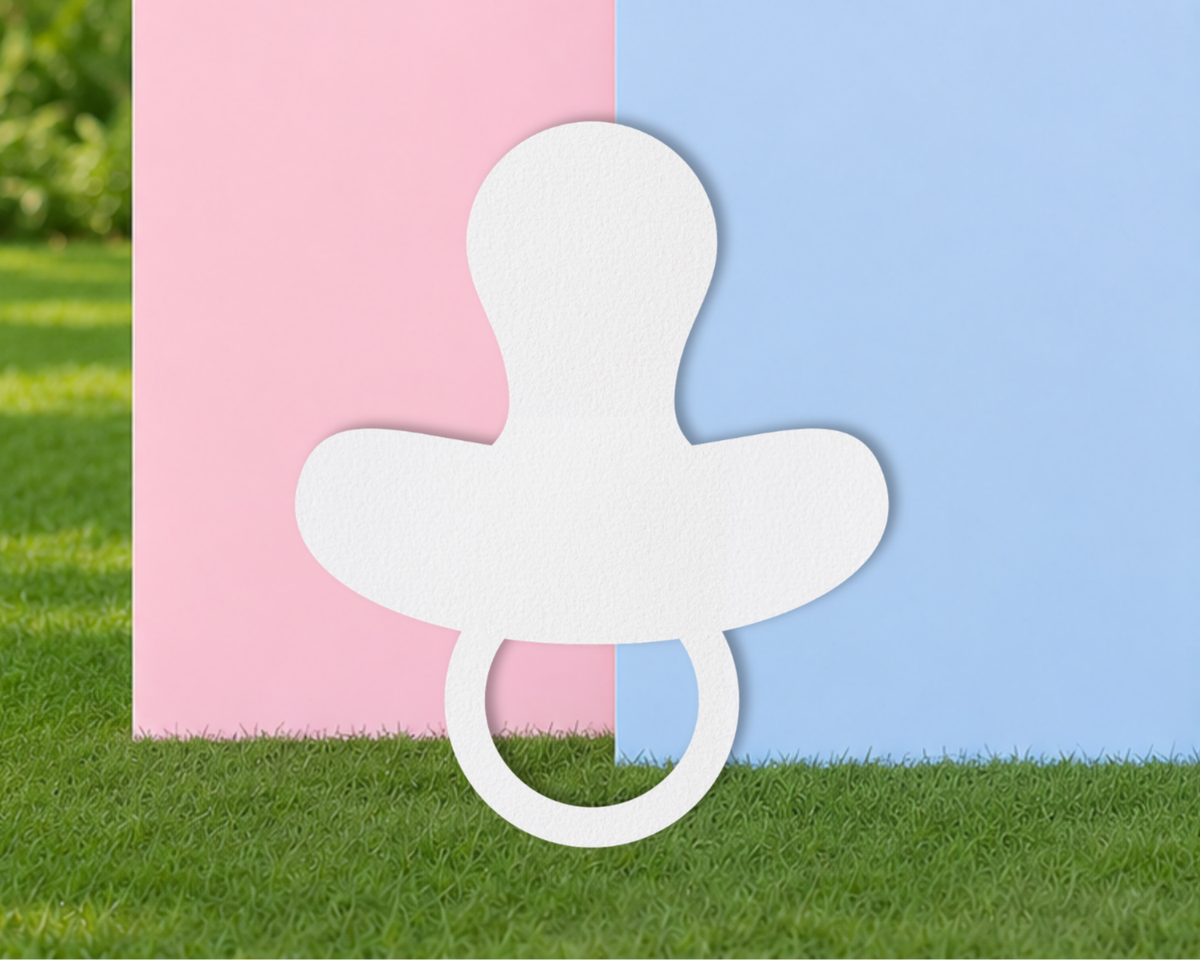 Foam Baby Shower Symbols | Large Foam Cutouts |  2" Thick | up to 46"