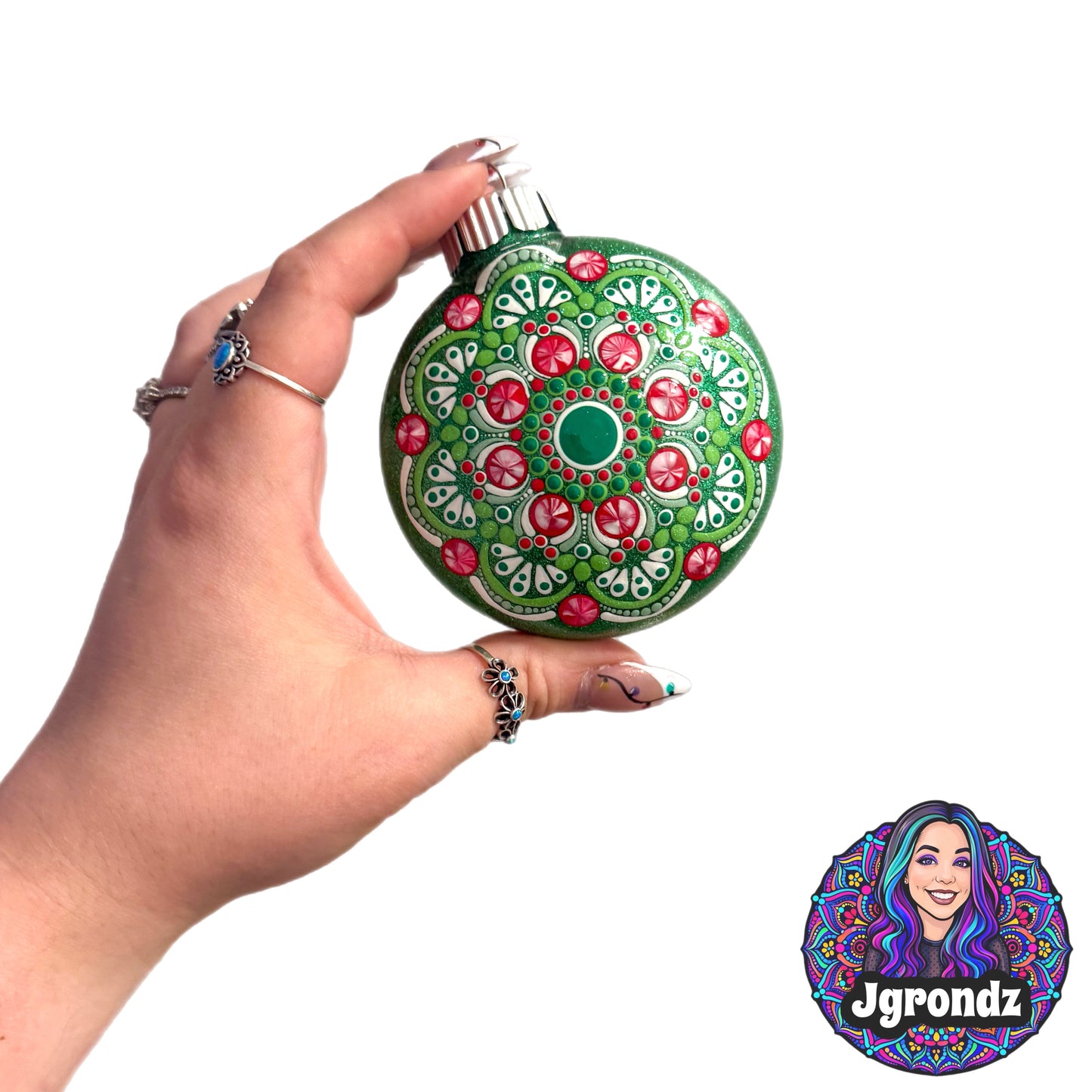 3” Mandala Ornament