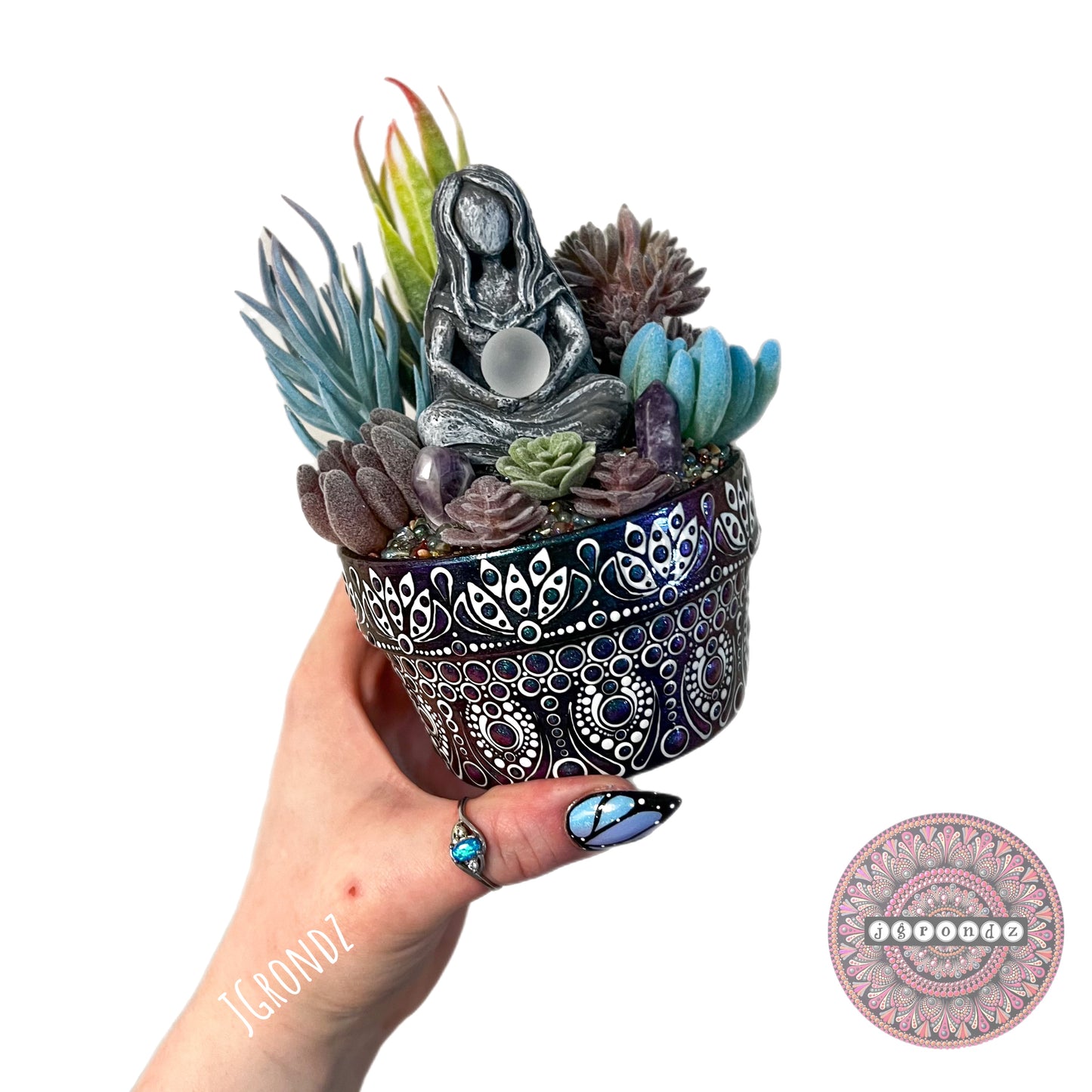 Crystal Goddess Pretty Pot