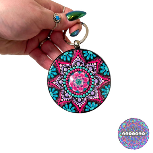 Mandala Purse Pendant 3”