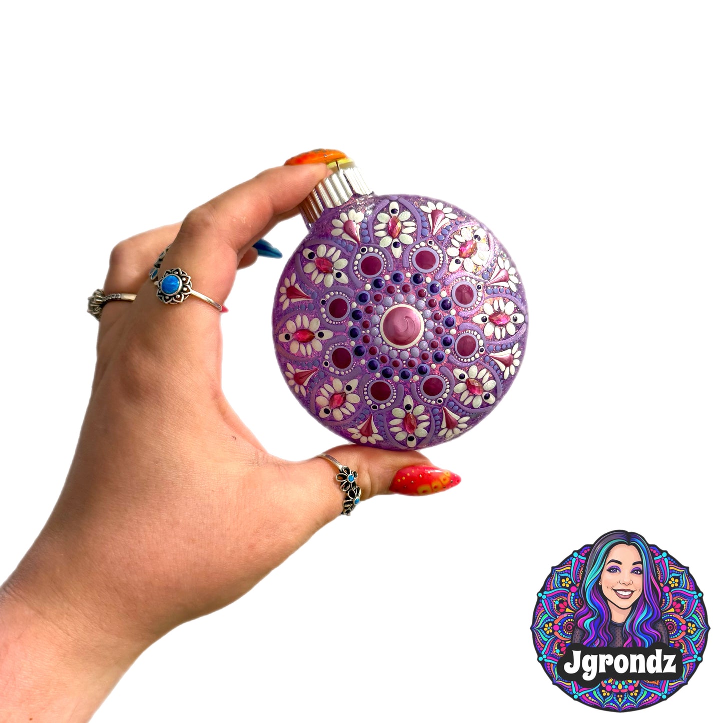 3” Mandala Ornament