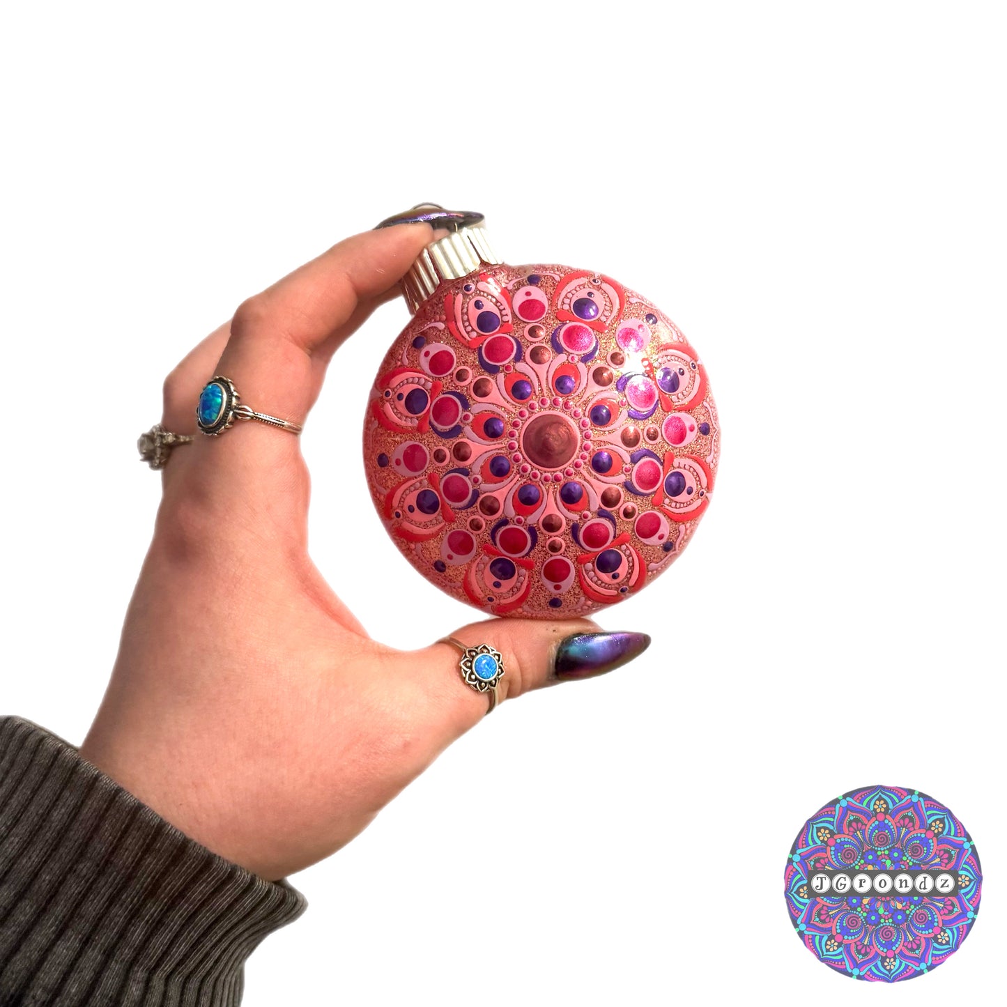 3” Mandala Ornament