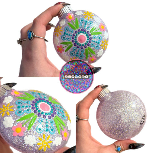 3” Spring Mandala Ornament