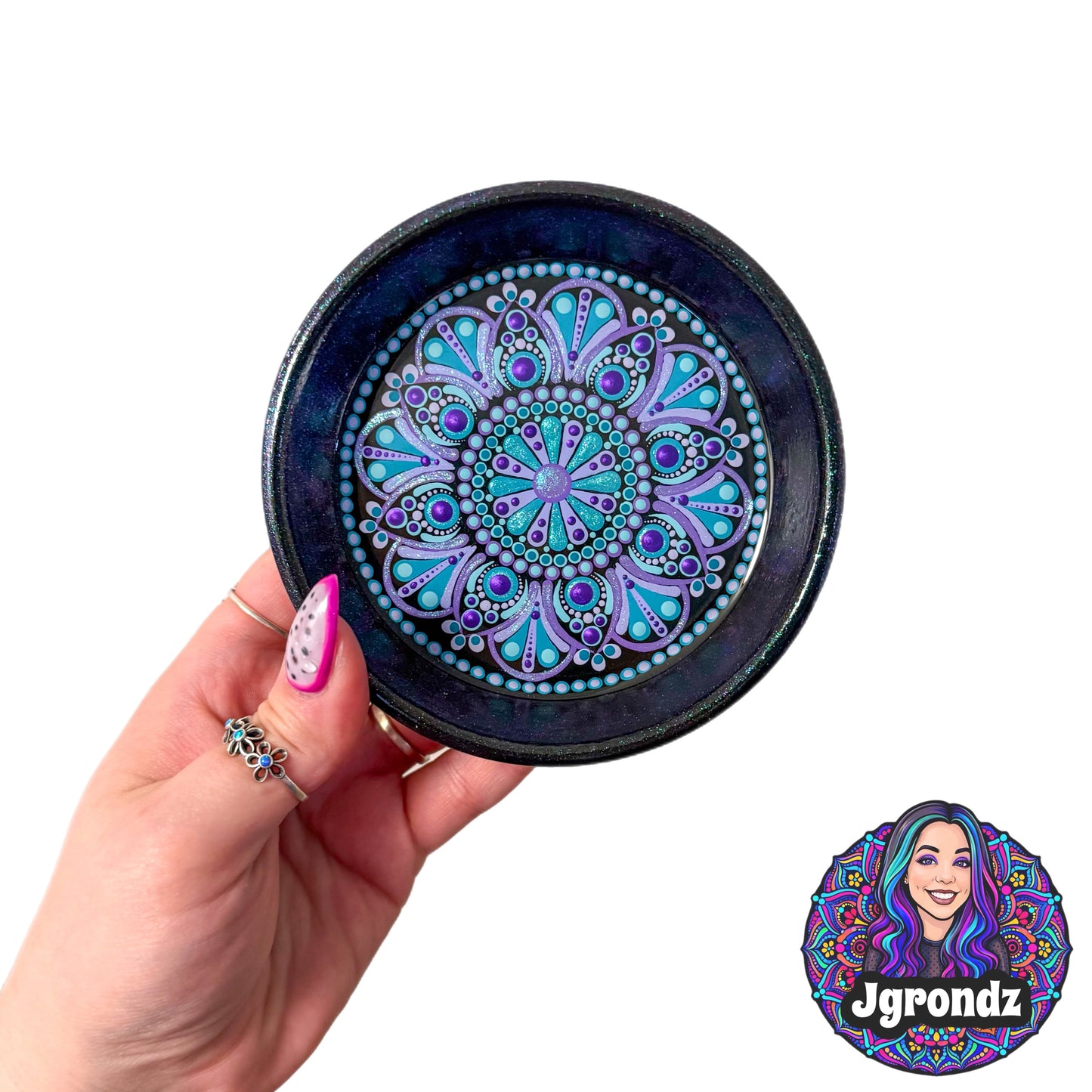4” Mandala Trinket/Jewelry Dish