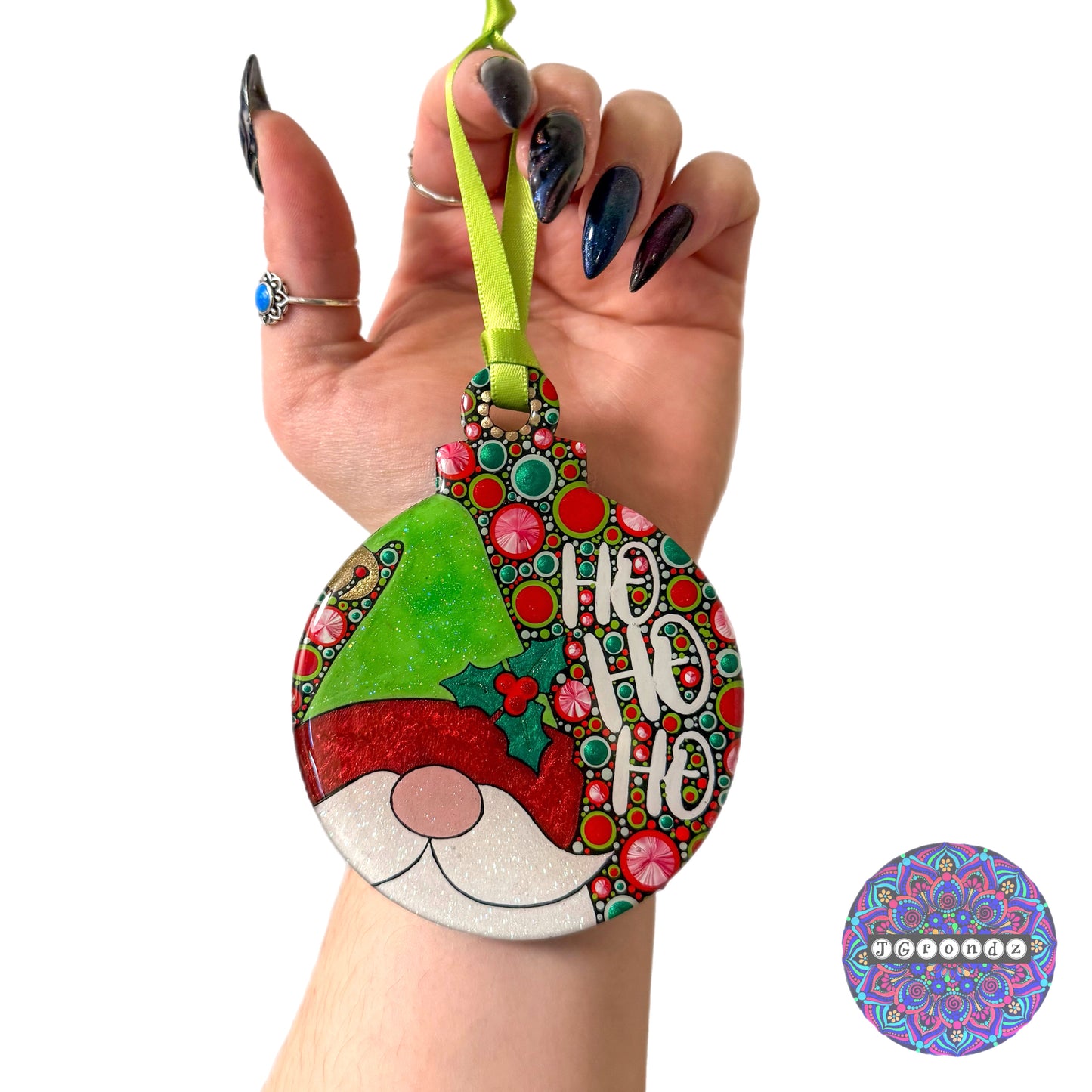 Gnome 4” Wood Ornament