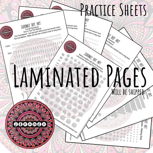 Laminated Practice Sheets