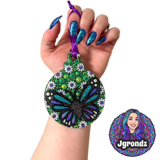 Butterfly 4” Wood Ornament