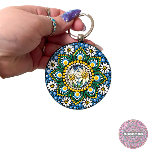 Daisy Purse Pendant 3”