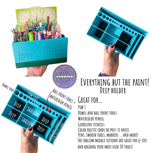 Everything But The Paint! Tool Holder (DEEP, 4-inch)
