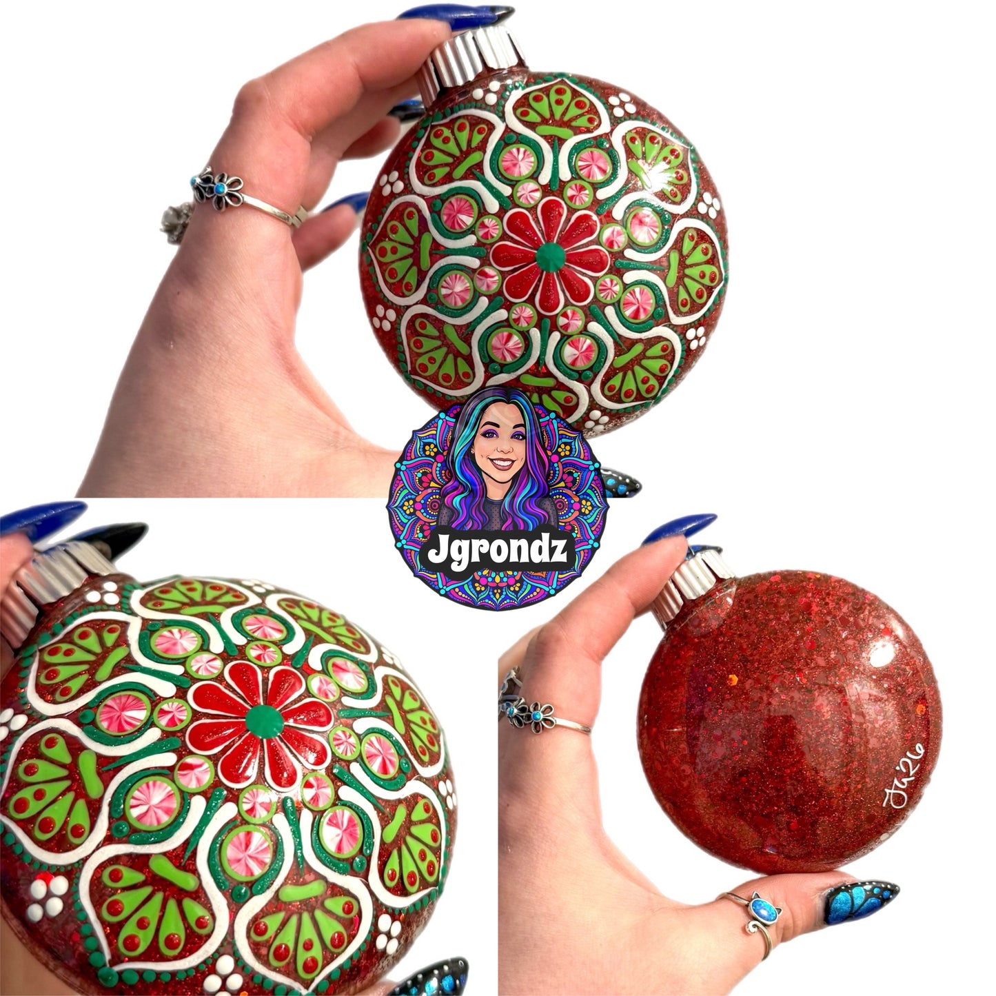 3” Mandala Ornament