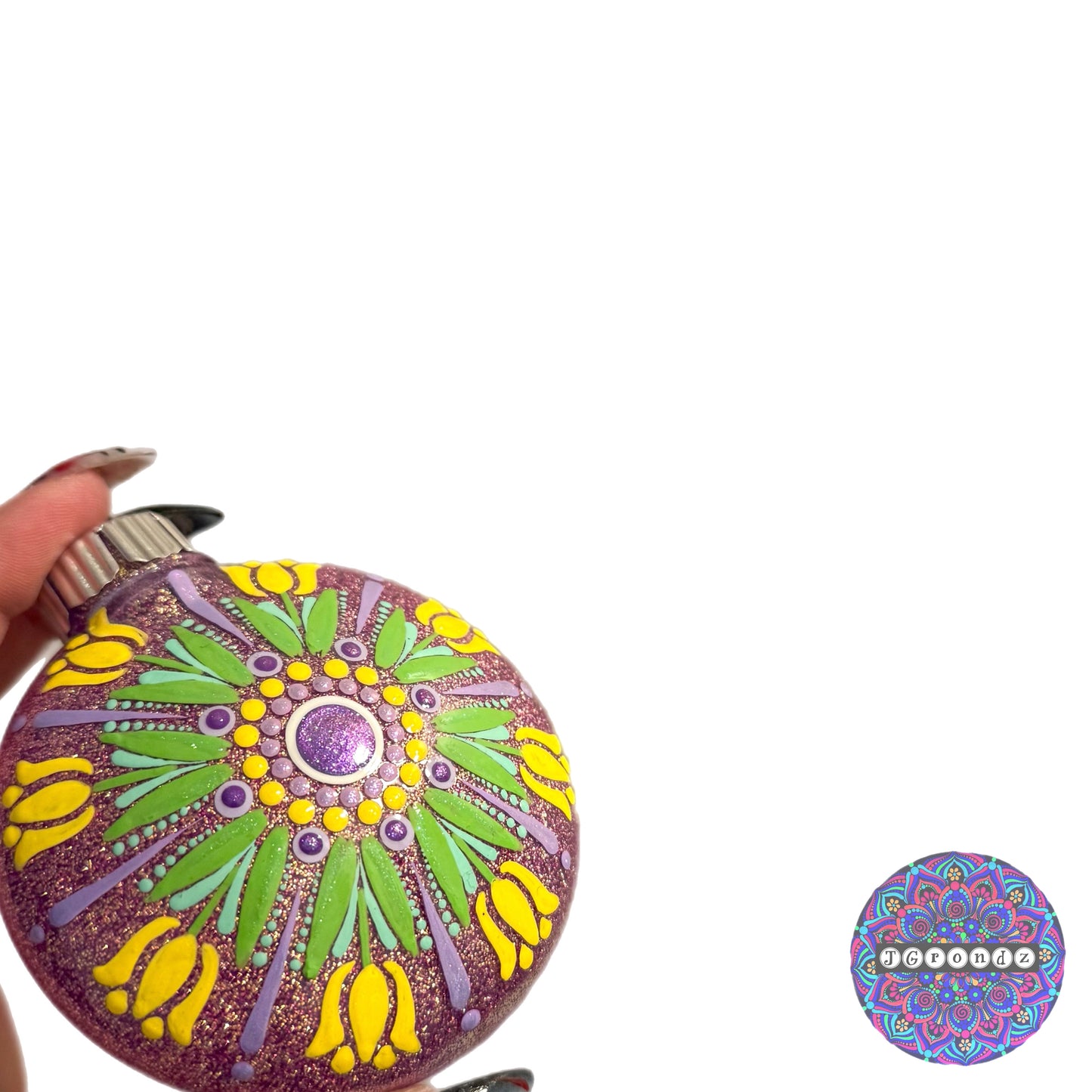 3” Tulip Mandala Ornament