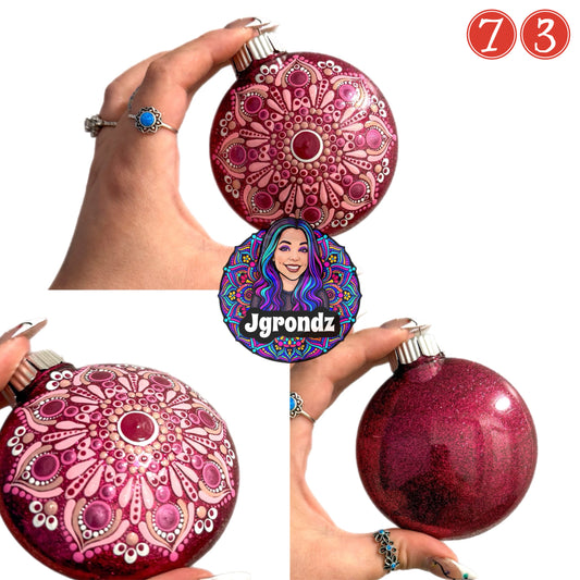 3” Mandala Ornament