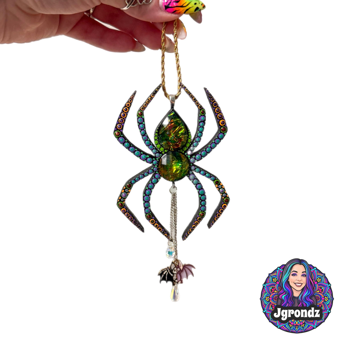 Christmas Spider Ornament