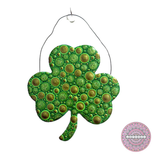 Shamrock Dotted Wall/Door Hanger