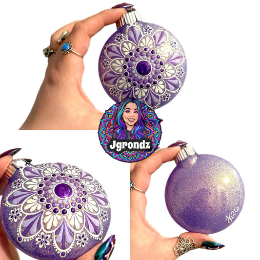 3” Mandala Ornament
