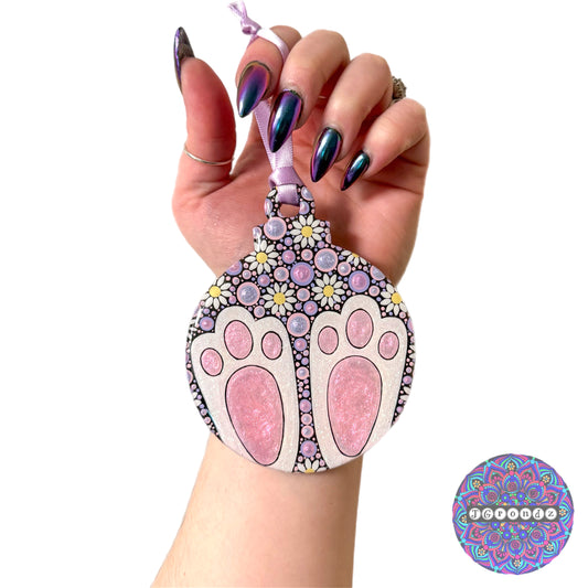 Bunny 4” Wood Ornament