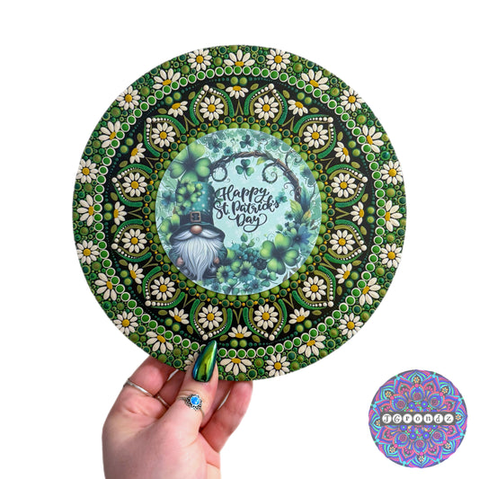 St. Patrick’s Day Mandala Painting