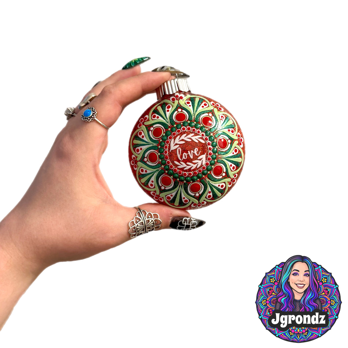 3” Mandala Ornament