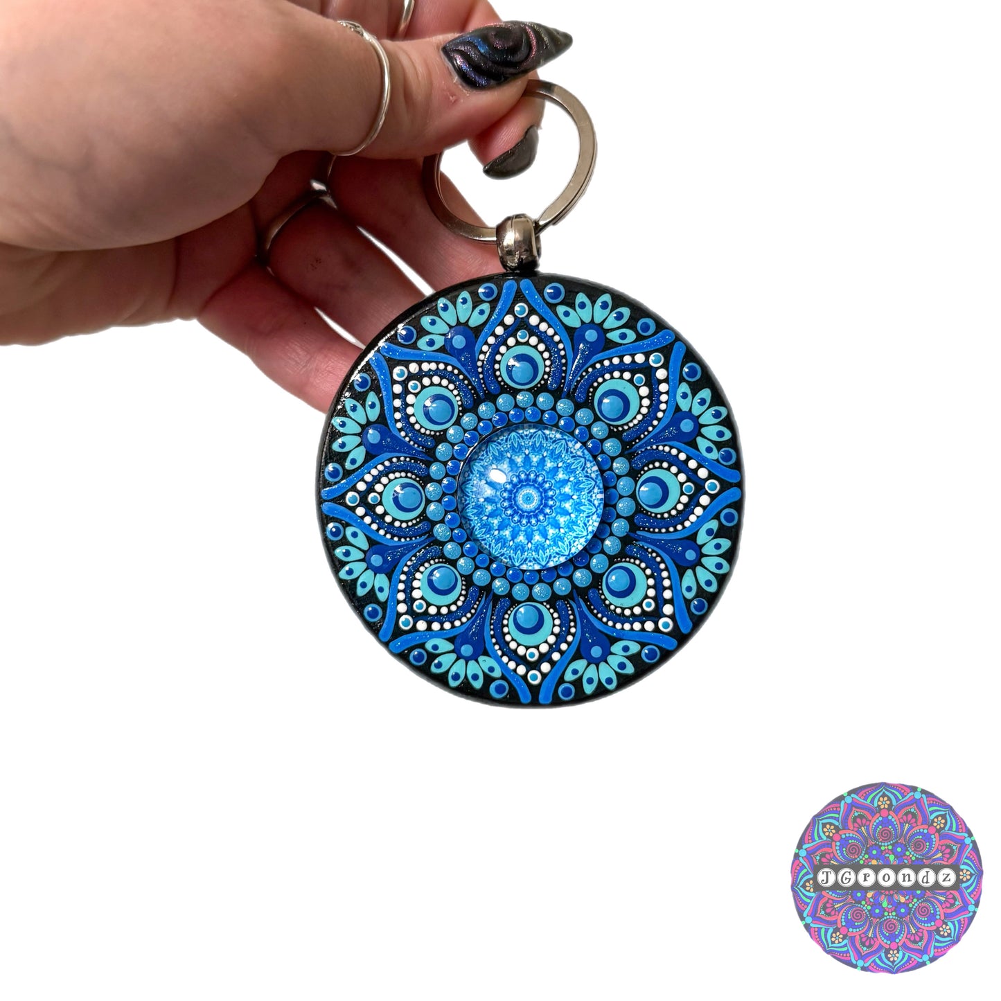 Mandala Purse Pendant 3”