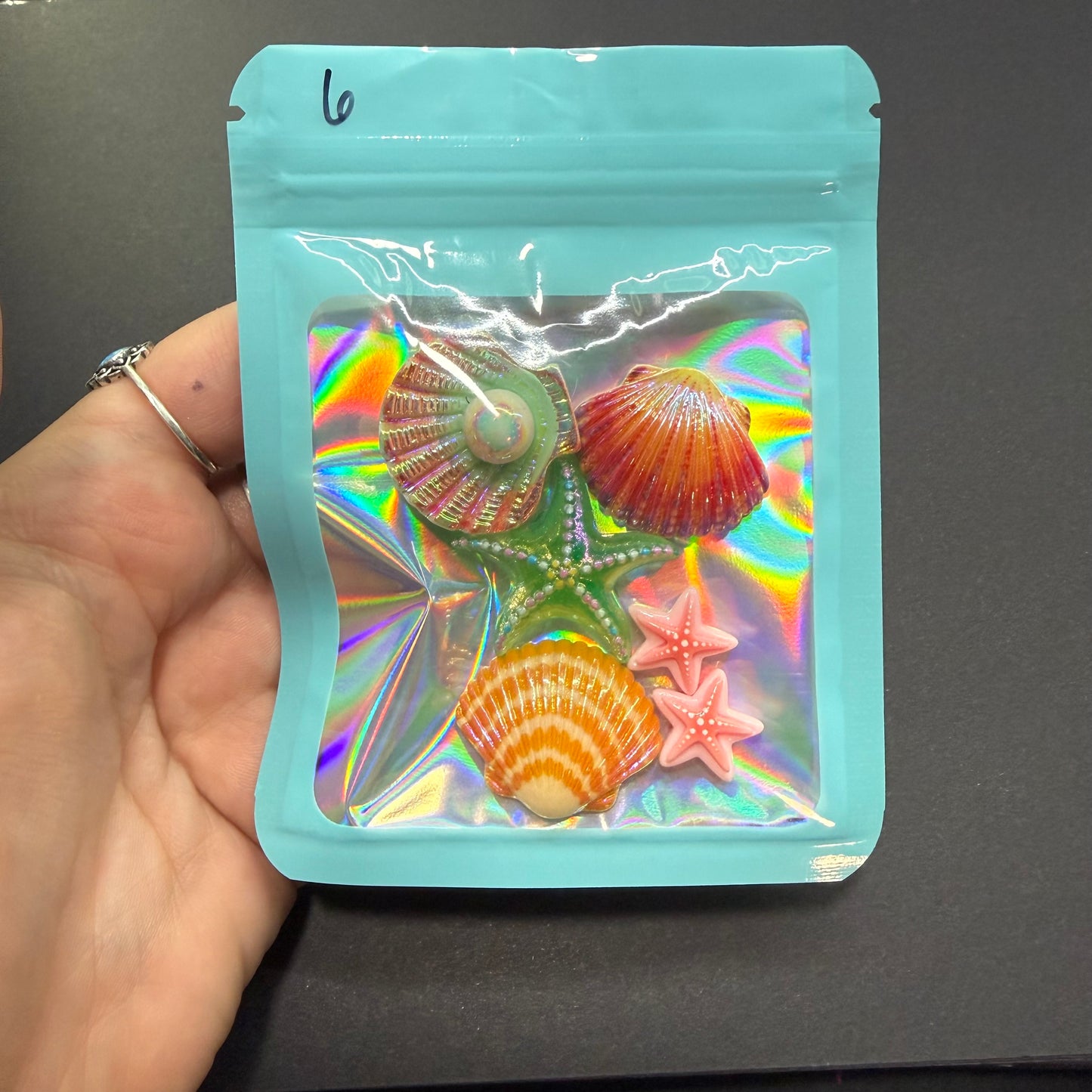 Seashells for July’s project