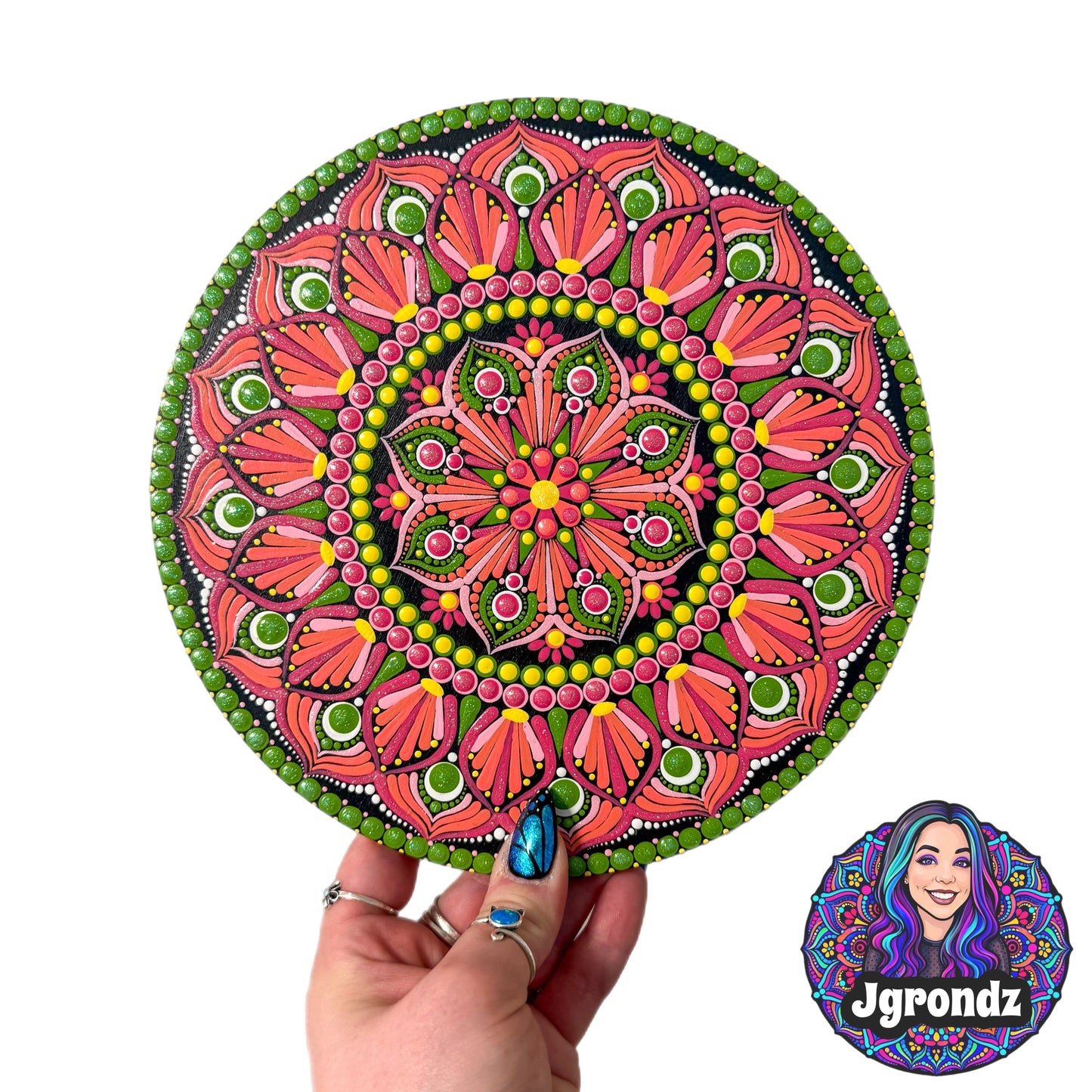 8” Mandala Painting