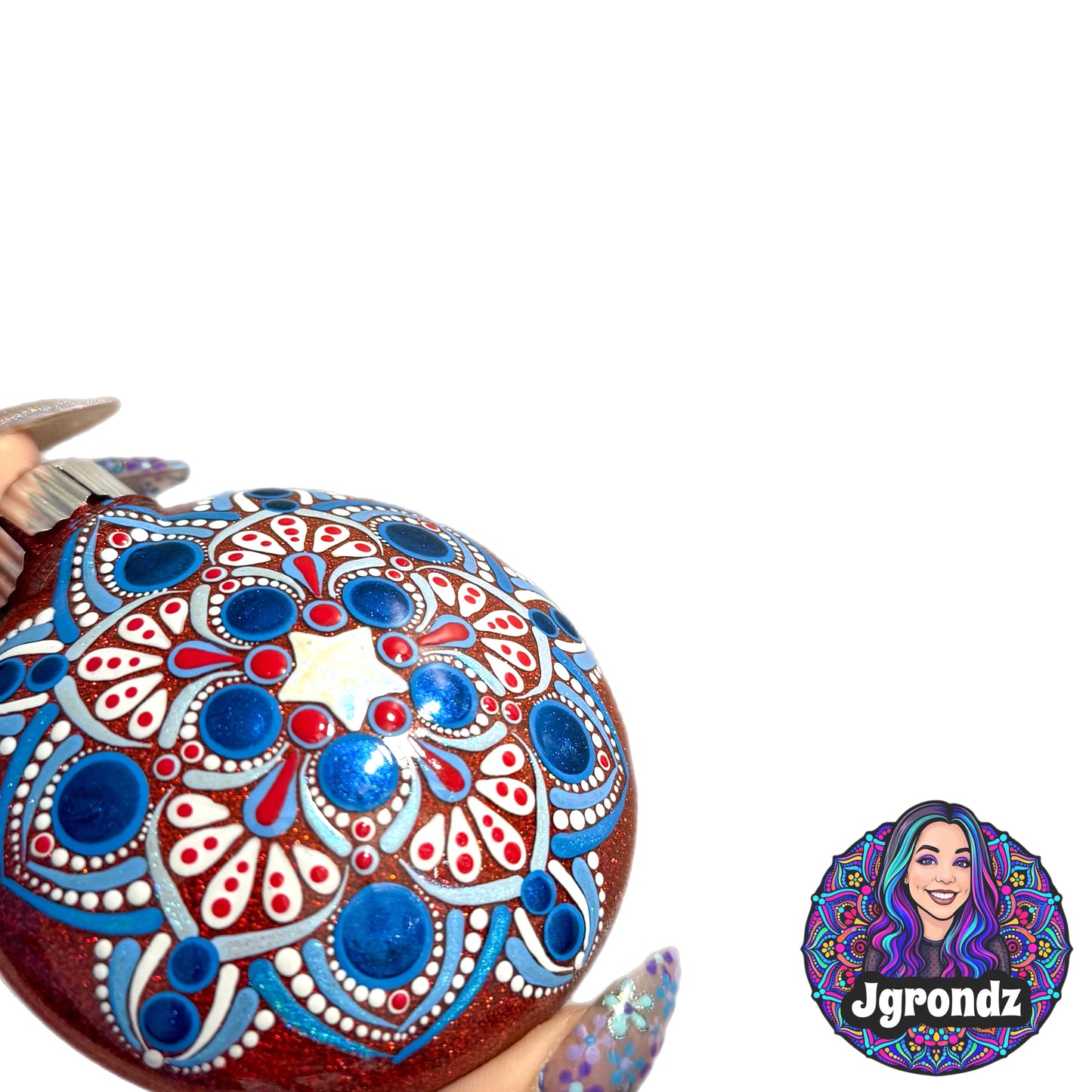 3” 250th Anniversary Mandala Ornament (Copy)