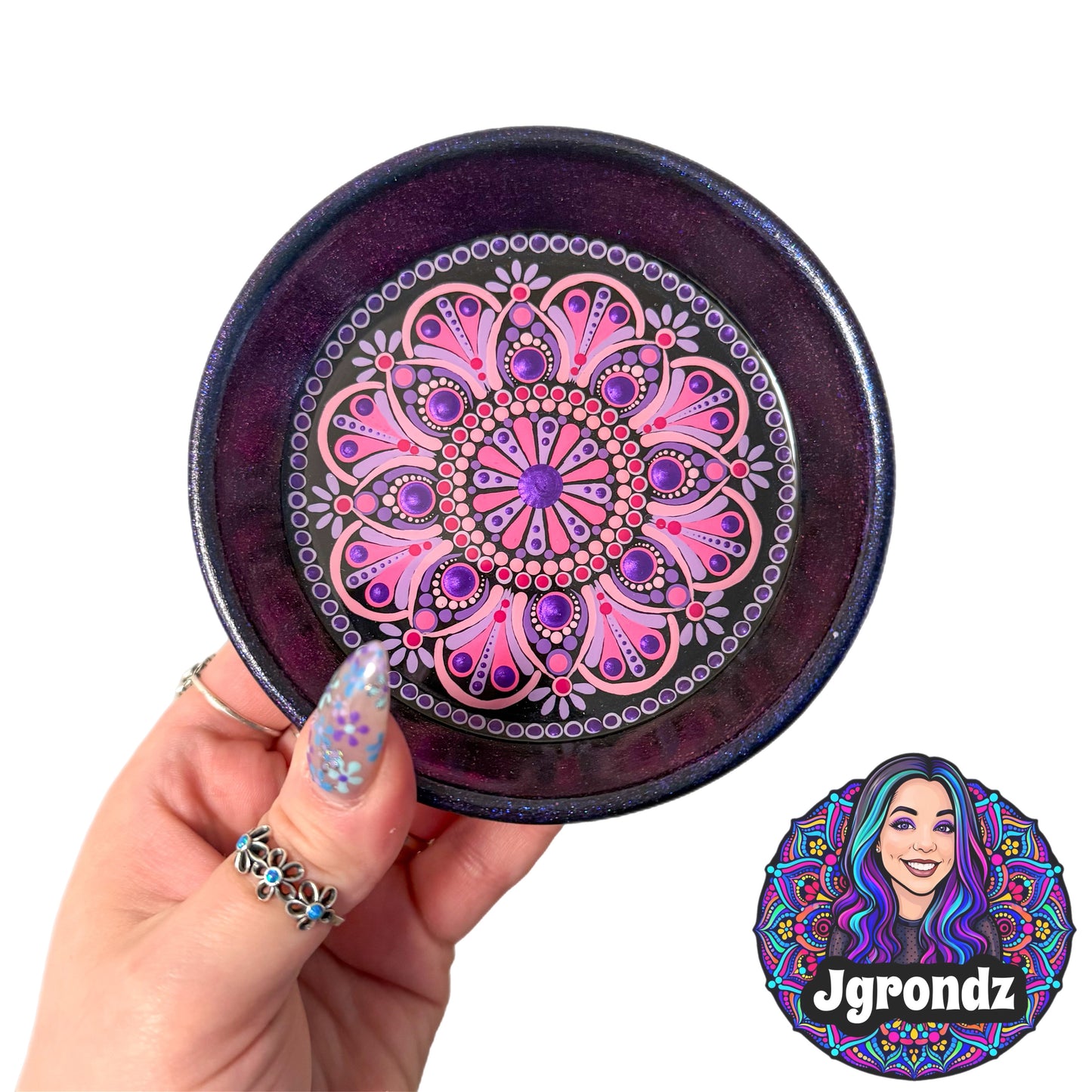 4” Mandala Trinket/Jewelry Dish