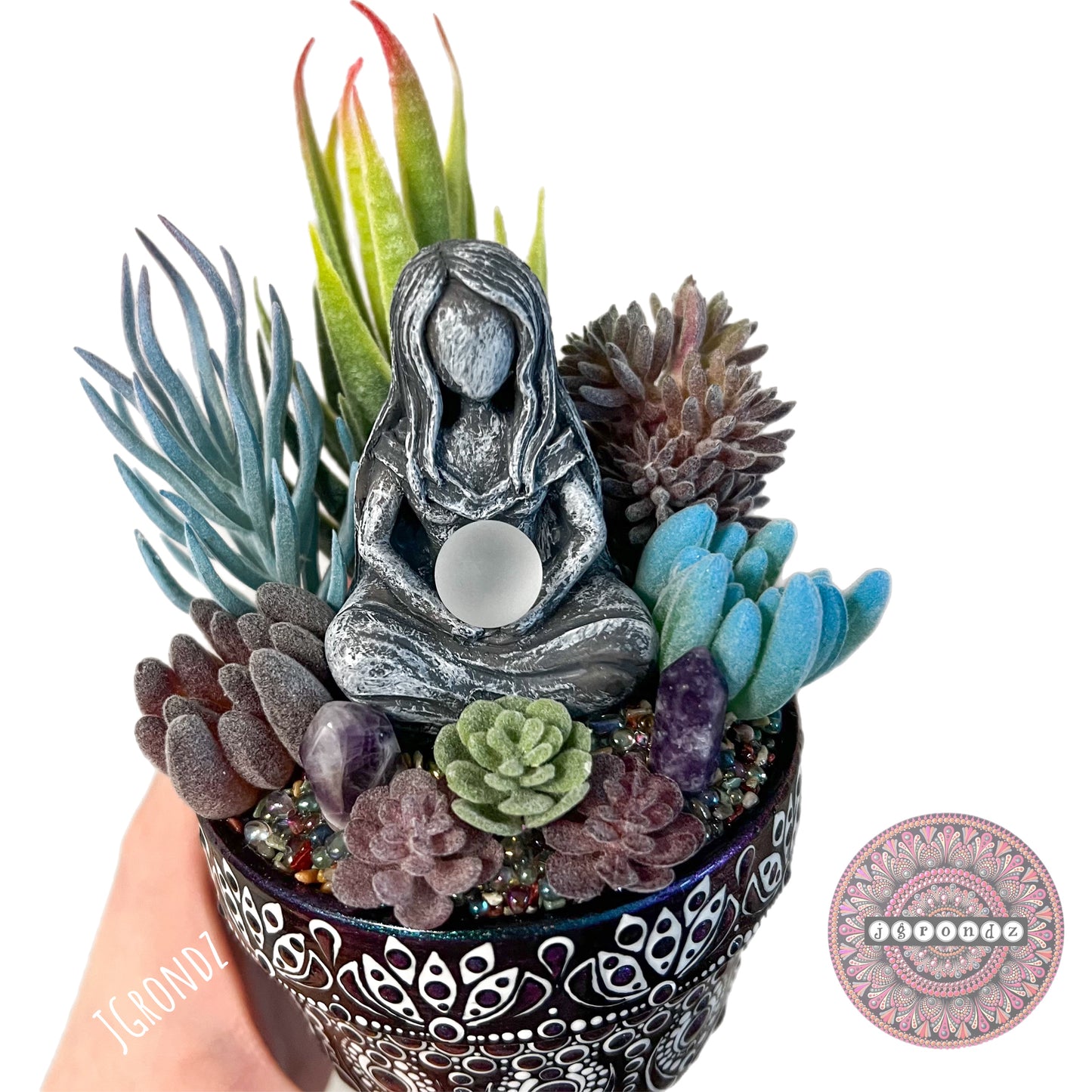 Crystal Goddess Pretty Pot