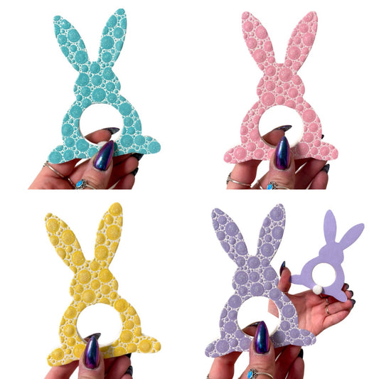 Bunny Napkin Ring Set