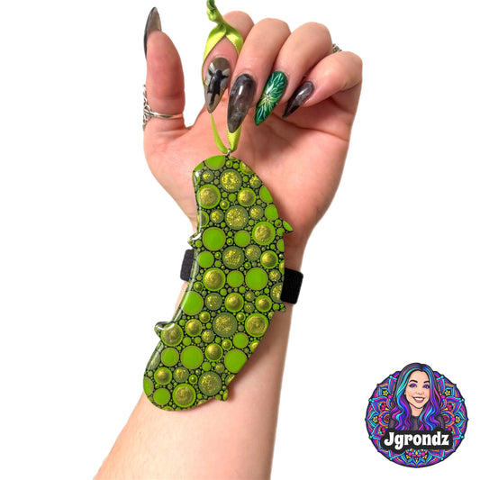 Pickle 4” Wood Ornament