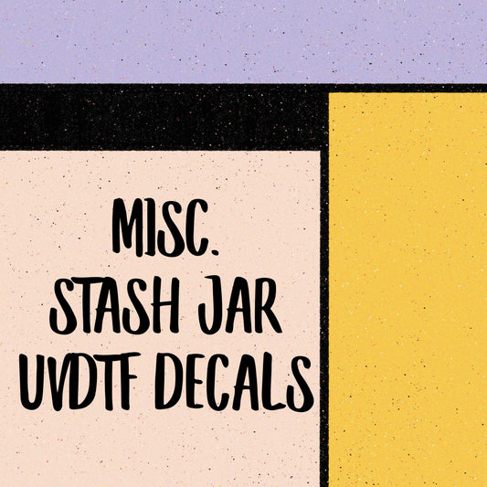 MISC. UVDTF DECALS