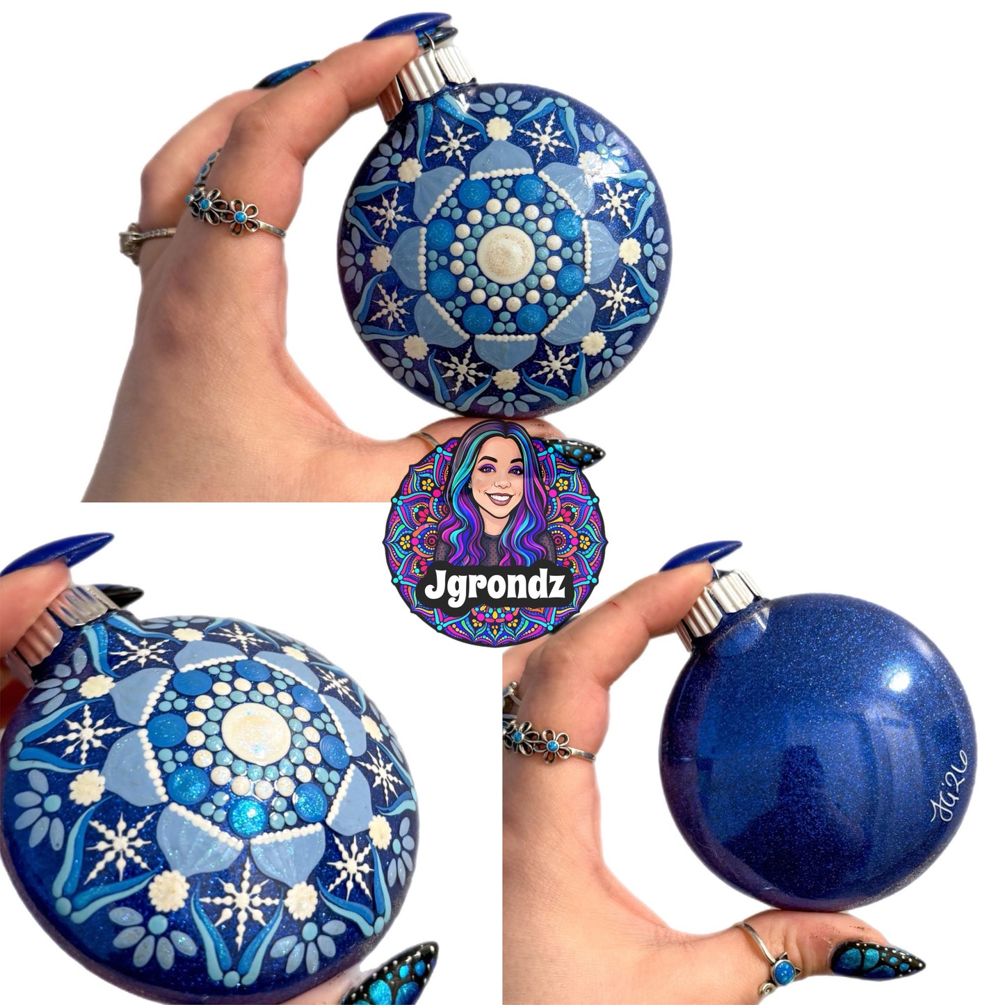 3” Mandala Ornament