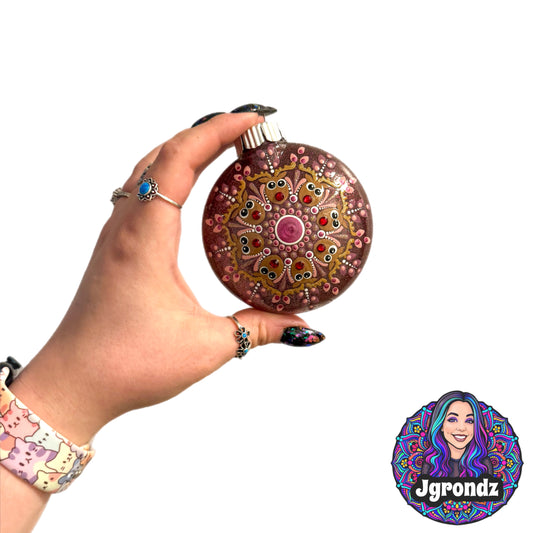 3” Reindeer Mandala Ornament