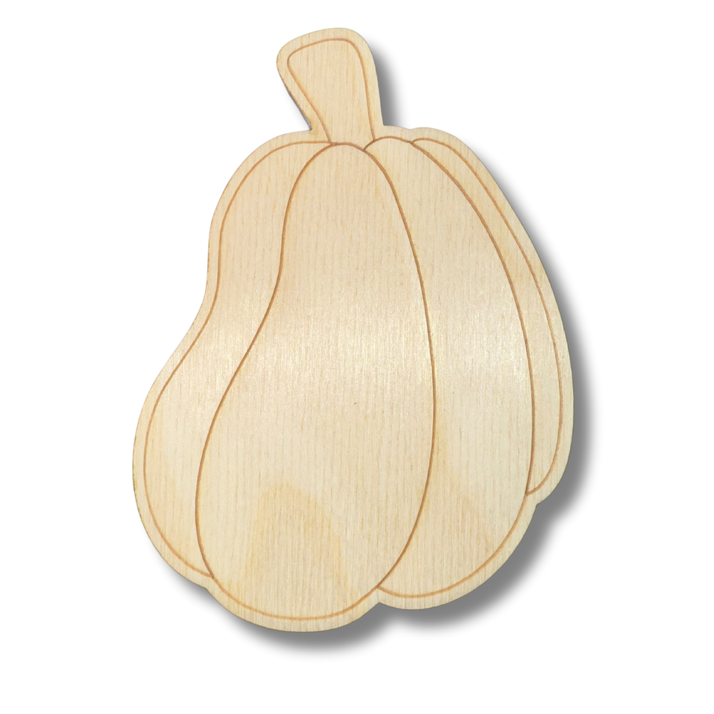 Unfinished Wood Etched Gourd Shape | Paint By Line Crafts | up to 30" DIY