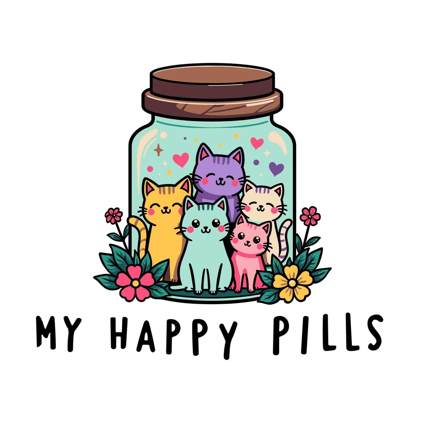 UVDTF DECALS for stash jars