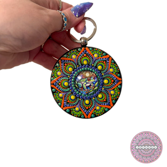 Frog Purse Pendant 3”