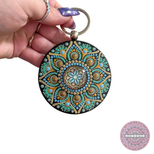Mandala Purse Pendant 3”